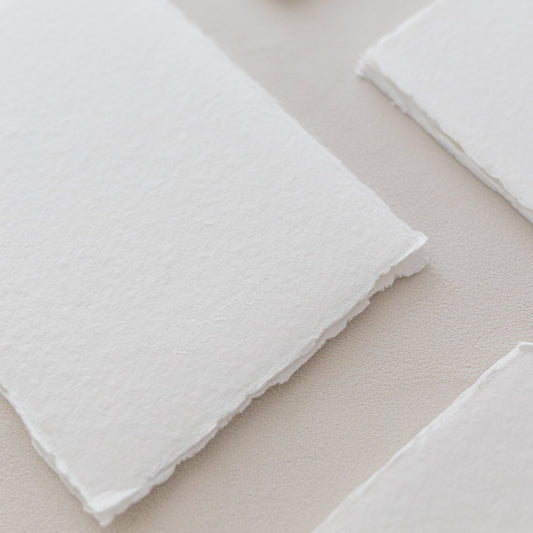 A4 – White Handmade Paper