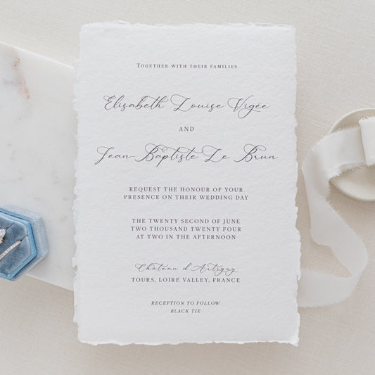 Elisabeth Wedding Invitation