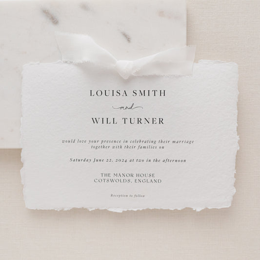 Louisa Wedding Invitation