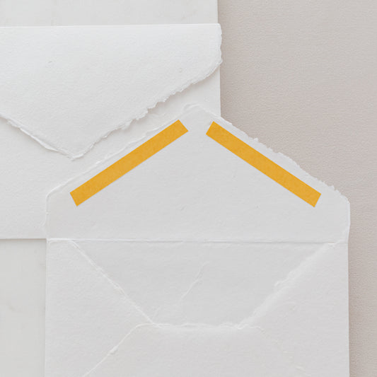 Add Double Sided Adhesive – Handmade Paper Envelopes