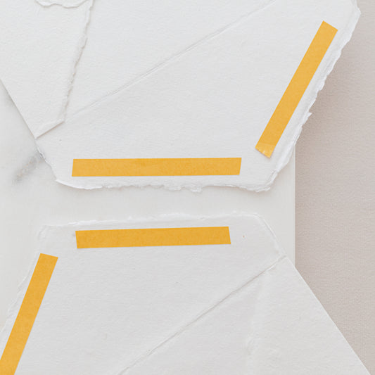 Add Double Sided Adhesive – Handmade Paper Envelopes