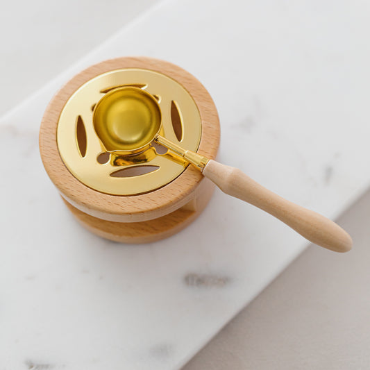 Wooden Wax Seal Spoon