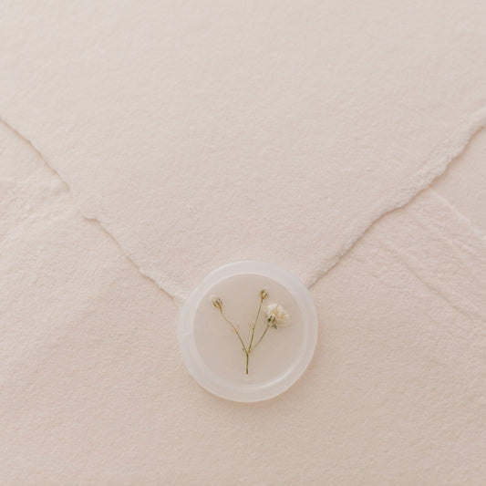 Baby's Breath (Gypsophila) Vellum Seals