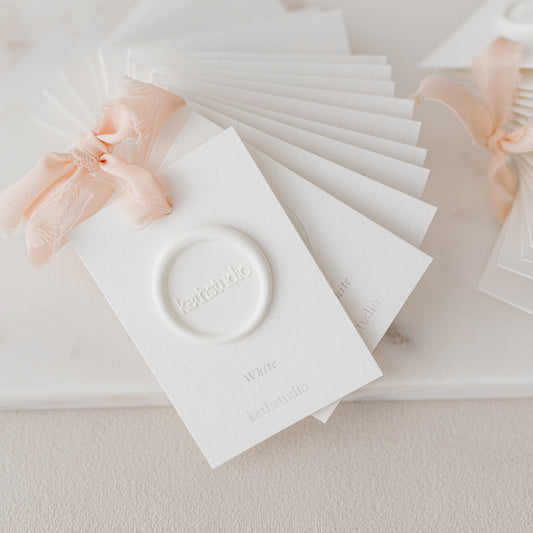 Wax Seal Sample Cards