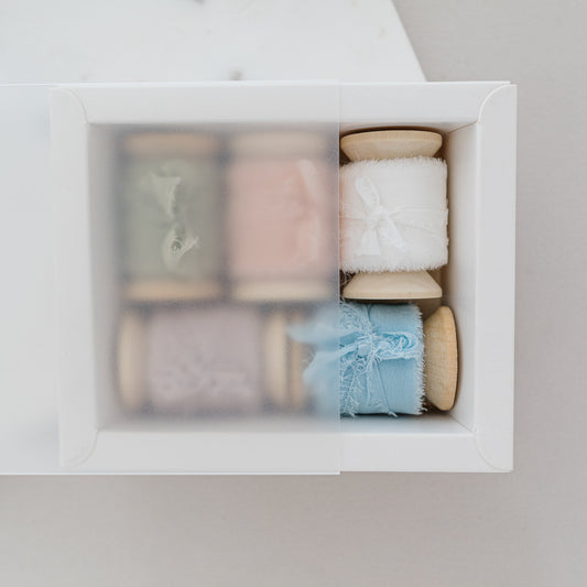 Box of 5 or 10 – Silk Ribbon & Spool