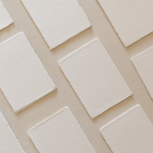 A6 – White Handmade Paper