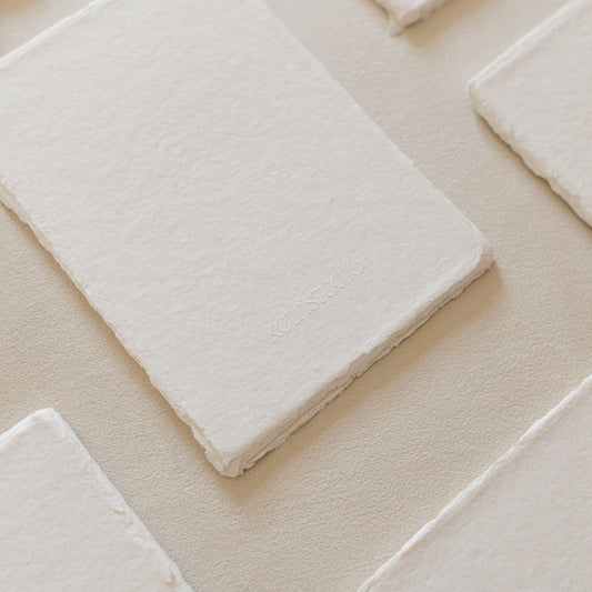 A6 – White Handmade Paper
