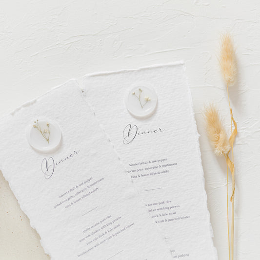 Baby's Breath (Gysophila) Menu