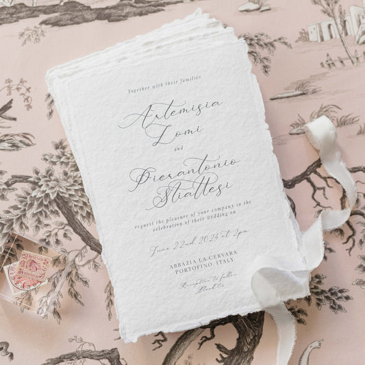 Artemisia Wedding Invitation