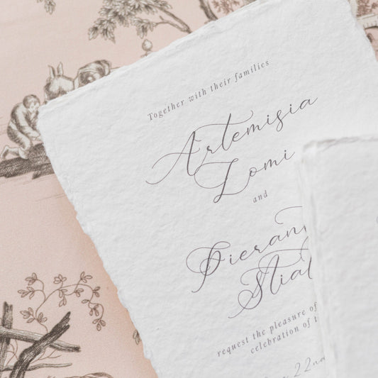 Artemisia Wedding Invitation