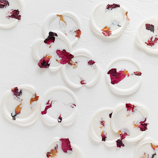 Rose Petal Wax Seals