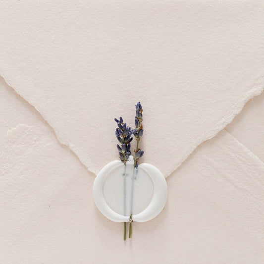 Lavender Stem Wax Seals