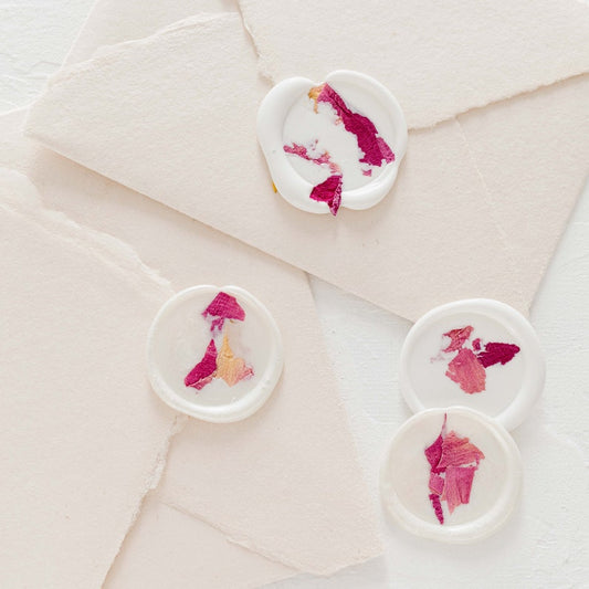 Peony Petal Wax Seals