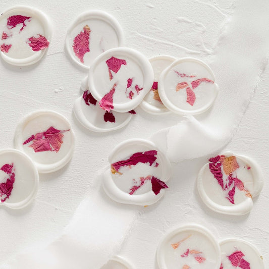 Peony Petal Wax Seals