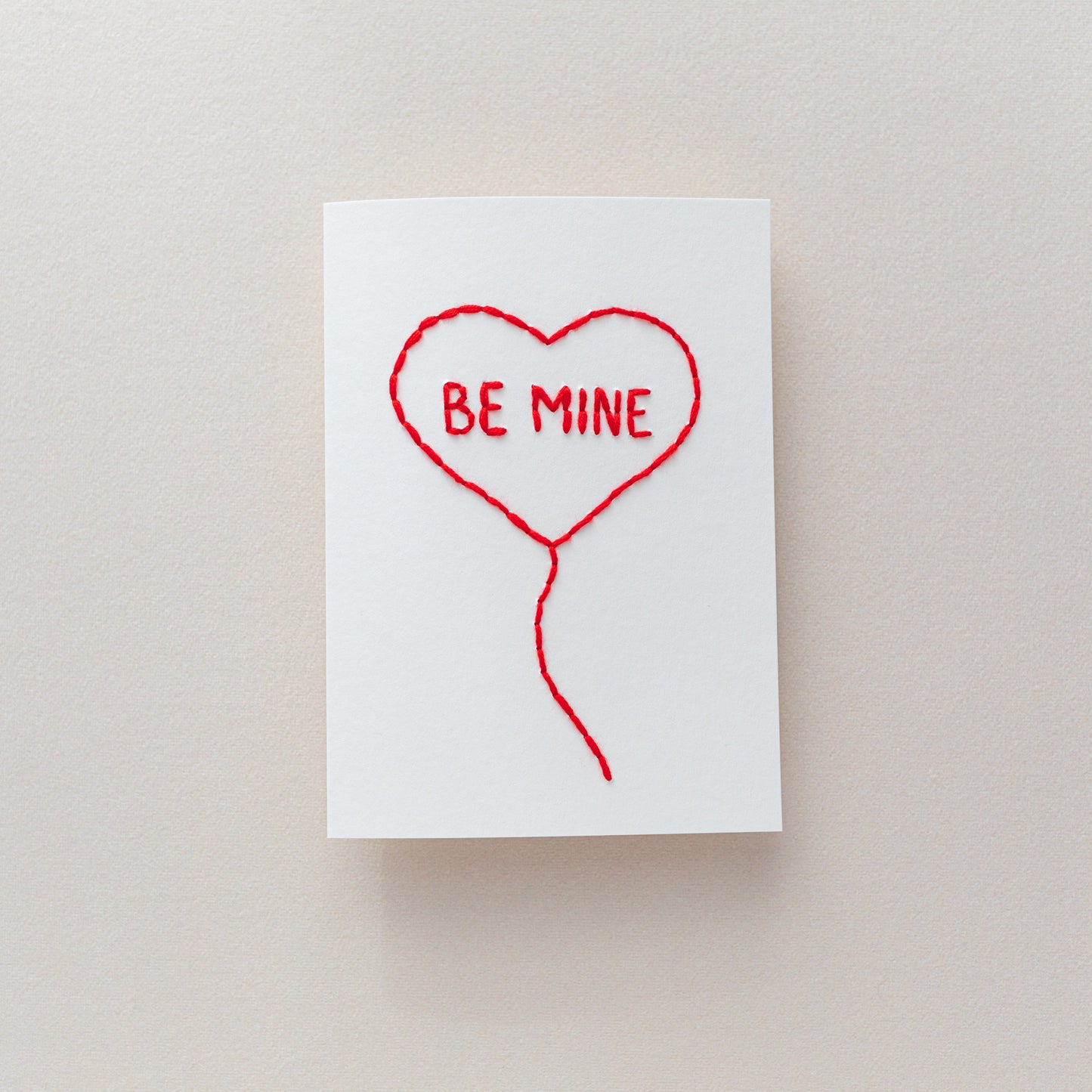 Embroidered Love Cards