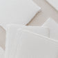 5x7 – White Handmade Paper