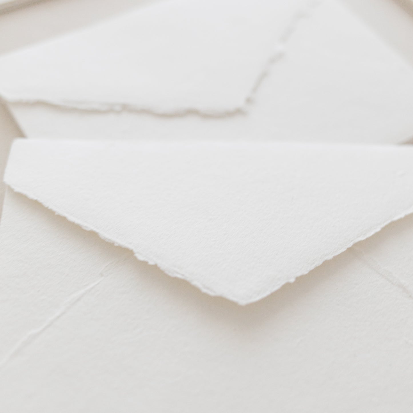 C6 – White Handmade Paper Envelopes