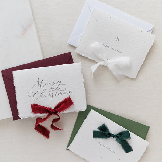 Christmas Cards with Luxury Envelopes – Set of 5
