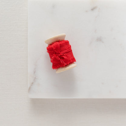 Silk Ribbons & Spool – 25mm by 5 Meters