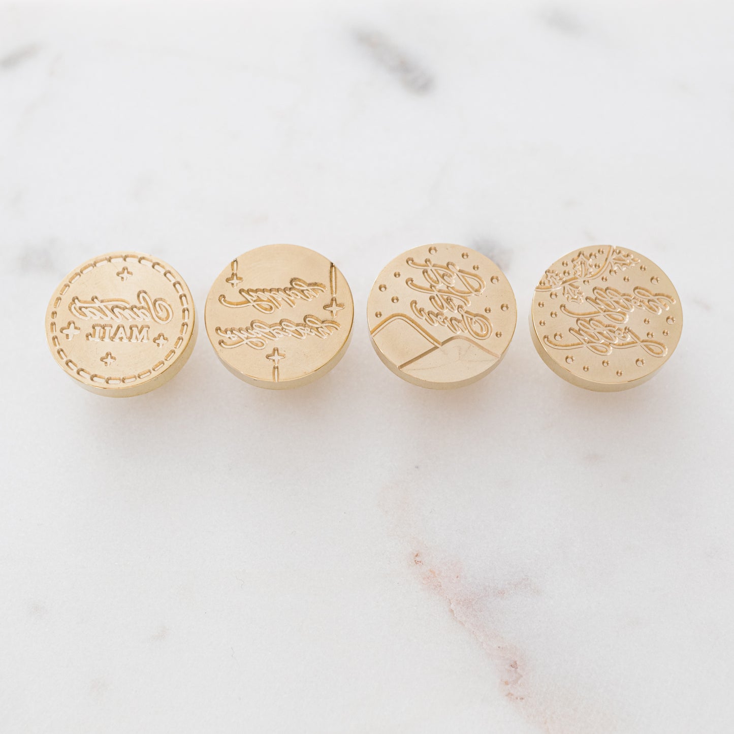 Four Wax Stamps & One Handle – Kethstudio x Wish Upon A Calligraphy