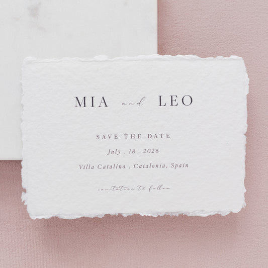 Mia Save the Date
