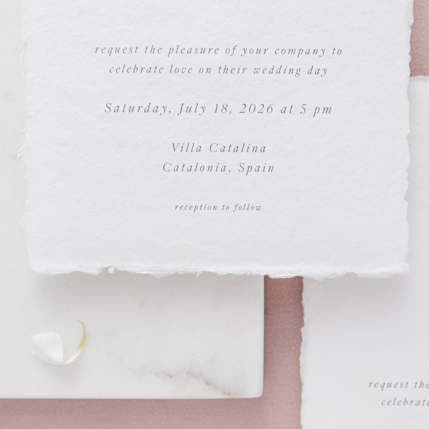 Mia Wedding Invitation