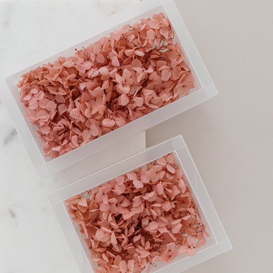 English Rose – Dried Hydrangea Box