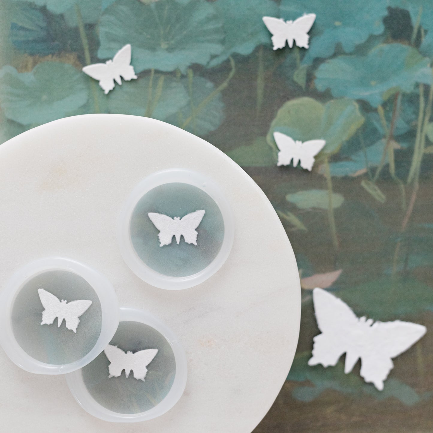 Butterfly Fine Art Vellum Wax Seals