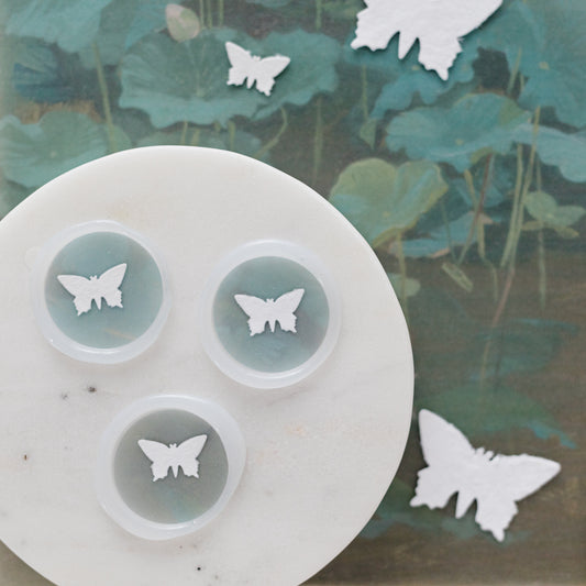 Butterfly Fine Art Vellum Wax Seals