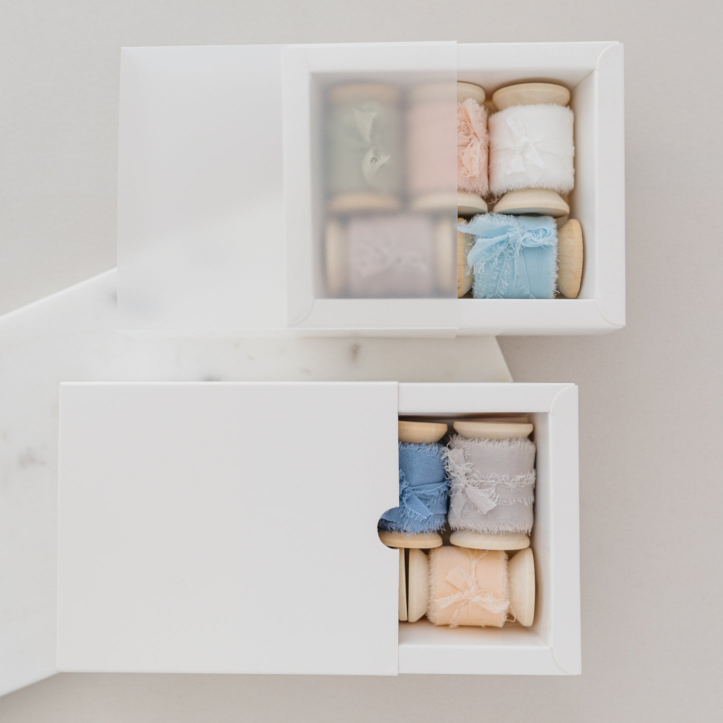 Box of 5 or 10 – Silk Ribbon & Spool