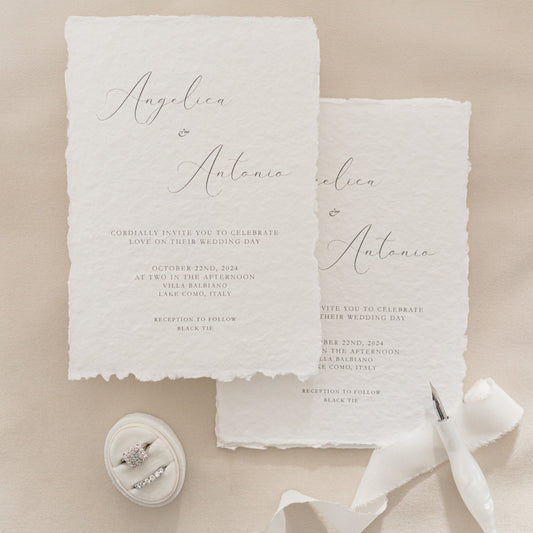 Angelica Wedding Invitation