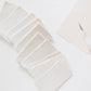 95mm by 60mm Off White Handmade Paper Place Cards