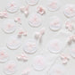Baby Pink Hydrangea Vellum Seals