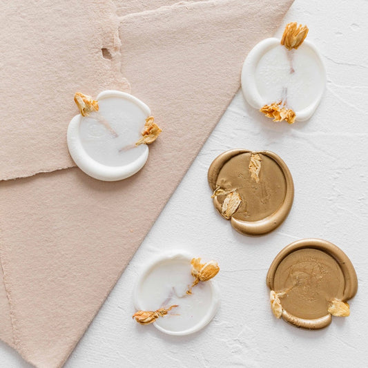 Jasmine Petal Wax Seals