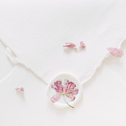 Pink Cherry Blossom Wax Seals